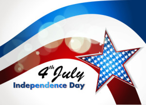 American Flag, Vector background for Independence Day. Illustrat