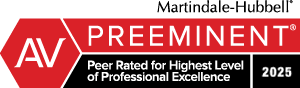 Francis M. Boyer, AV Preeminent, Peer Rated for Highest Level of Professional Excellence